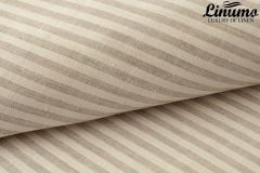 Bedding Sheet EMS 100% Pure Linen White-Gray striped 150x250cm