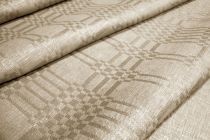 Jacquard 100% linen 265g/qm, width 155cm M4C67330395