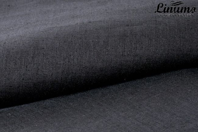 100% Linen Bedding Sheet ALTMUEHL Black Different Sizes