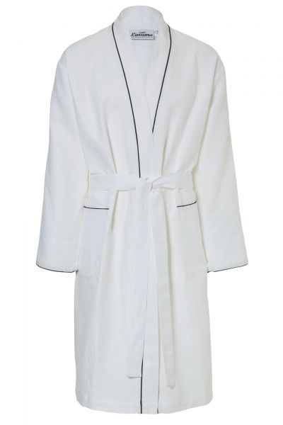 Bathrobe 100% Linen White waffle pique various sizes