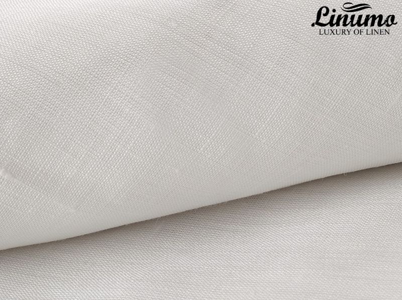 Bedding Set RHEIN 100% Pure Linen White 2PC 160g/qm