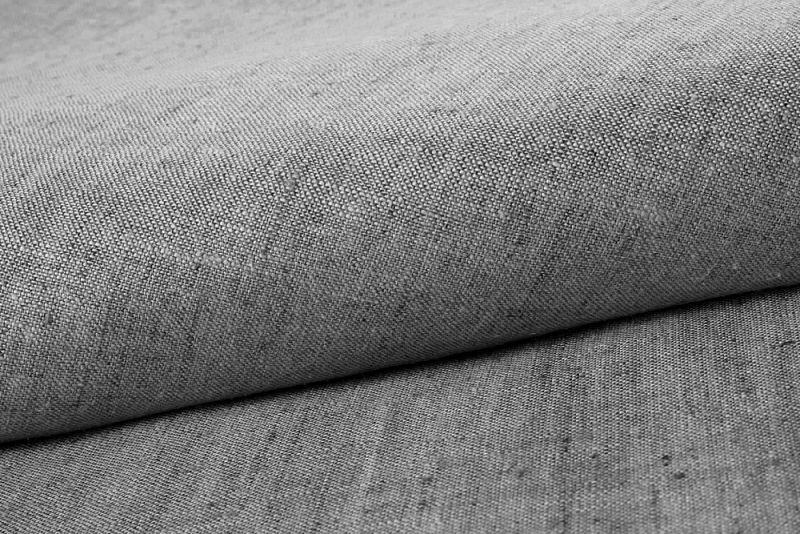 Bedding Sheet SIEG 100% Linen Anthracite 150x250cm