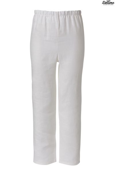 Exclusive Men's pajamas made of 100% linen white