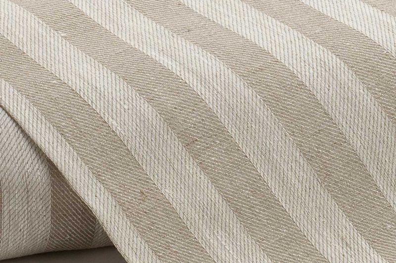 Linen fabric, 100% Linen, 230 g/qm, 160 cm wide herringbone patt