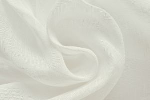 Linen fabric 100% Linen white 120 g/qm 150cm wide M1427355