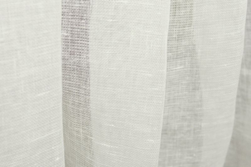 Linen fabric 100% Linen white 120 g/qm 150cm wide M1427355