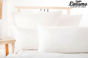 Pillow Cover PEENE 100% Linen batiste 125g/qm White Diff. Sizes