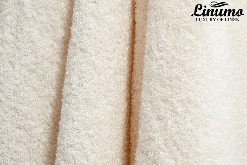 Rub Down Towel Linen White Different Sizes